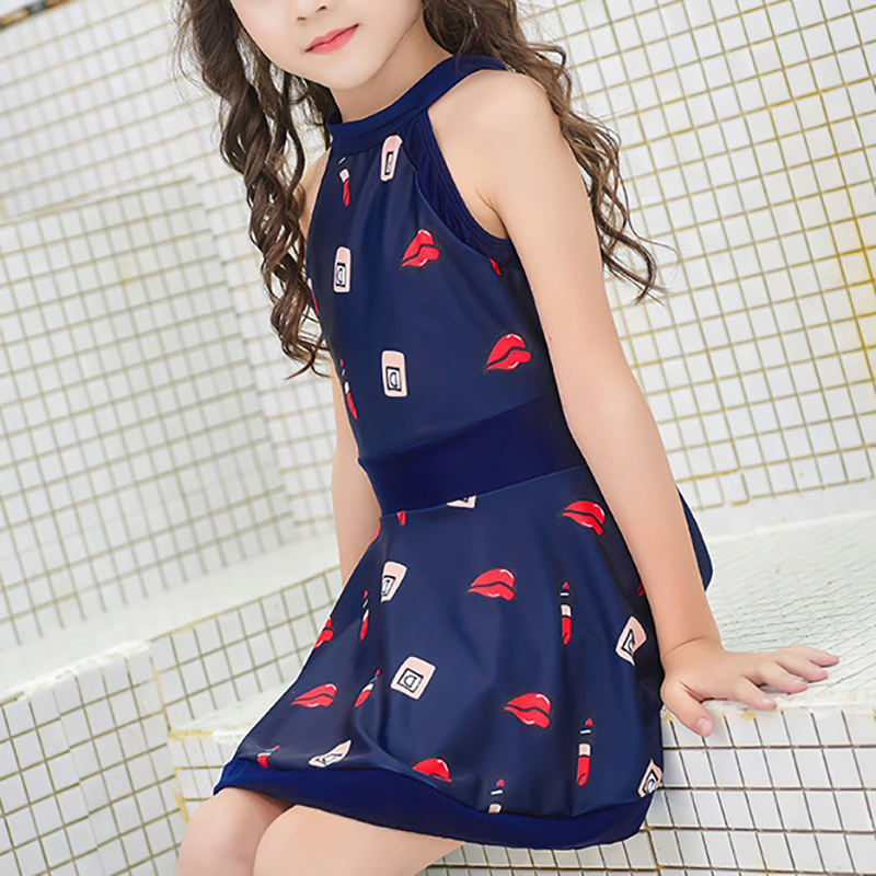 

Beautiful Print Backless Fashionable Swimsuit