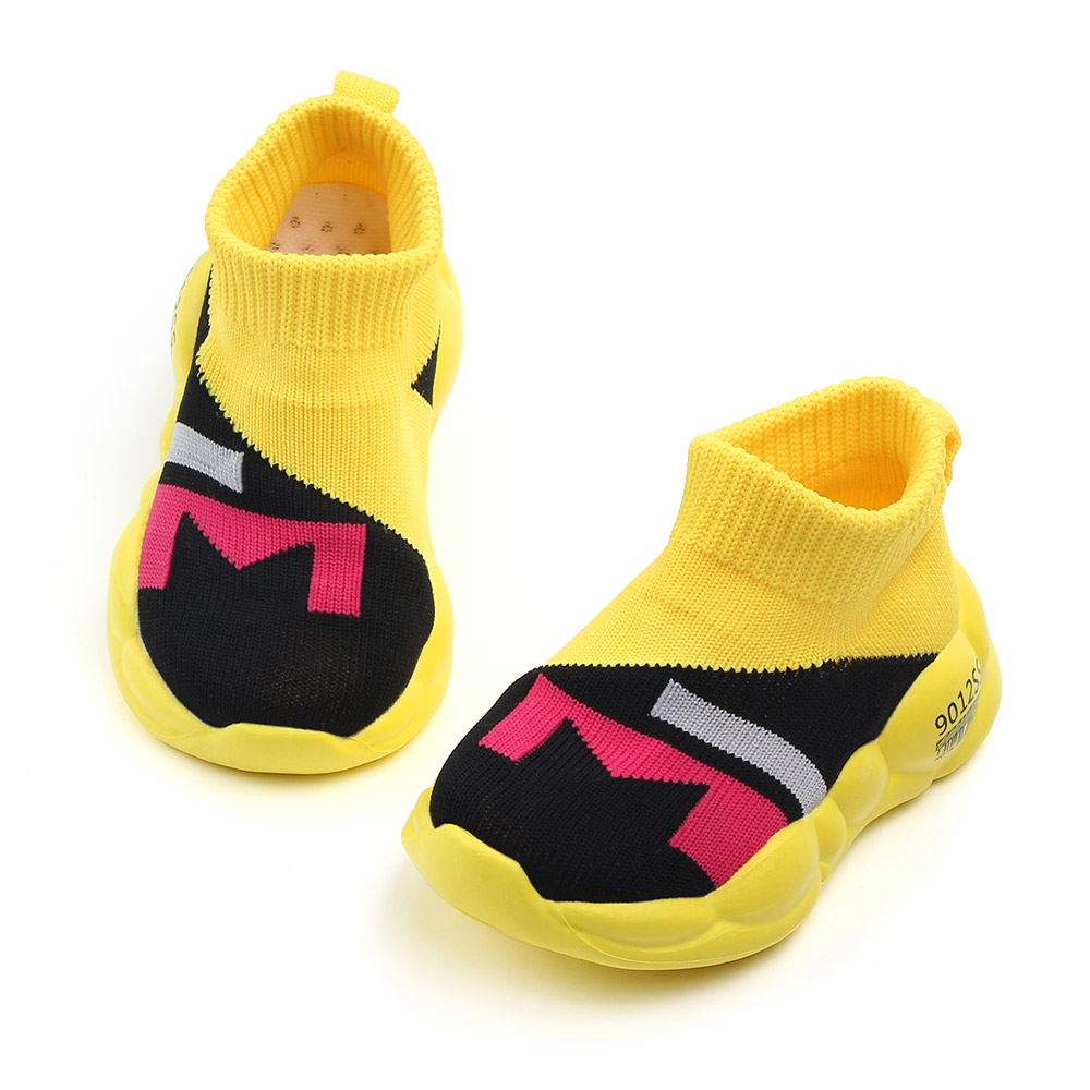 

Toddler Trendy Colorblock Breathable Casual Knitted Shoes