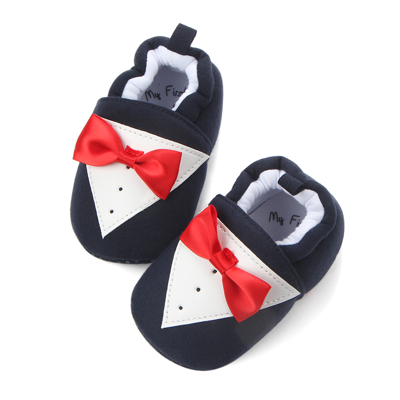 

Baby / Toddler Lovely Gentleman Tie Prewalker Shoes