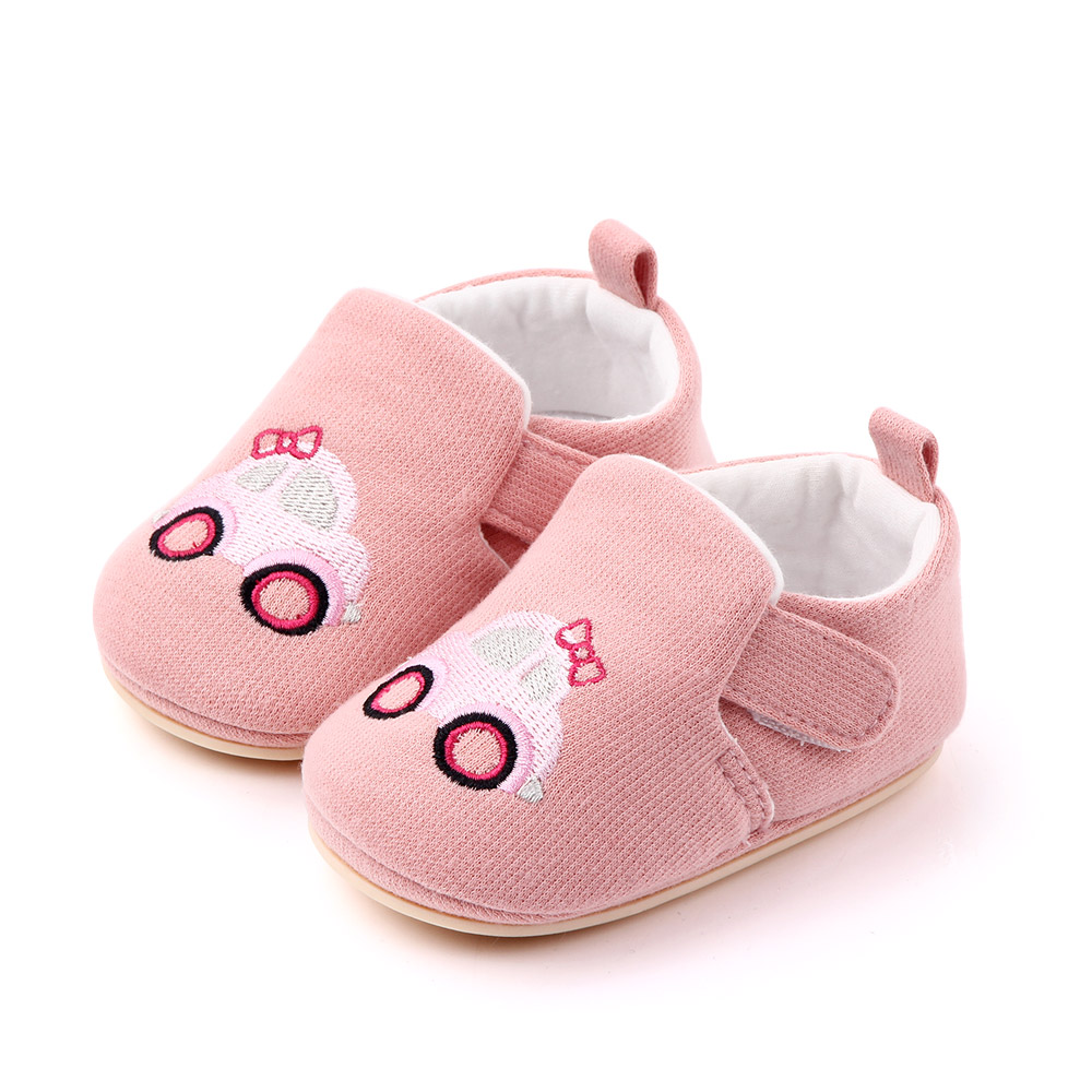 

Baby / Toddler Vehicle Bowknot Pattern Casual Prewalker Shoes