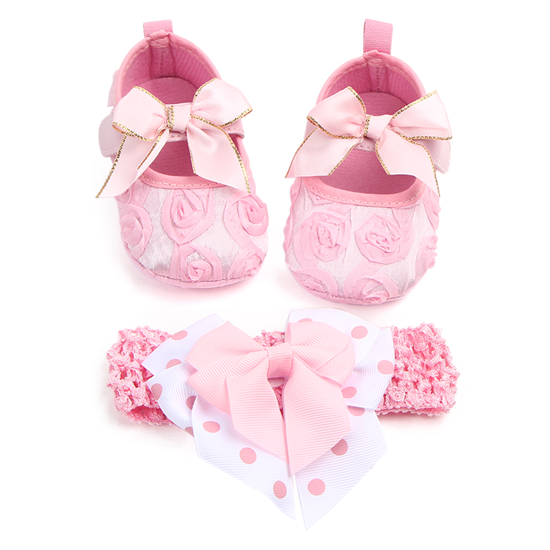 

Baby / Toddler Flower Bowknot Prewalker Shoes