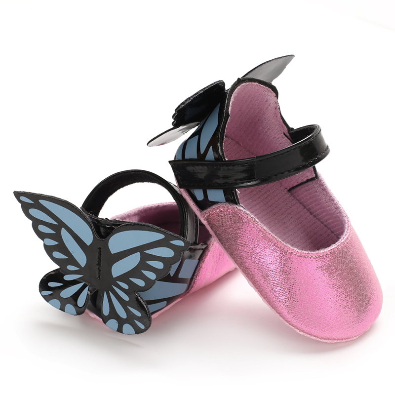

Baby / Toddler Sweet Butterfly Decor Velcro Prewalker Shoes