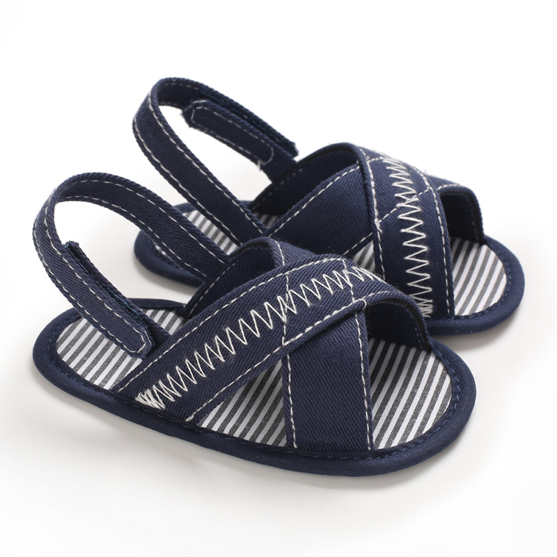 

Baby / Toddler Casual Striped Prewalker Sandals