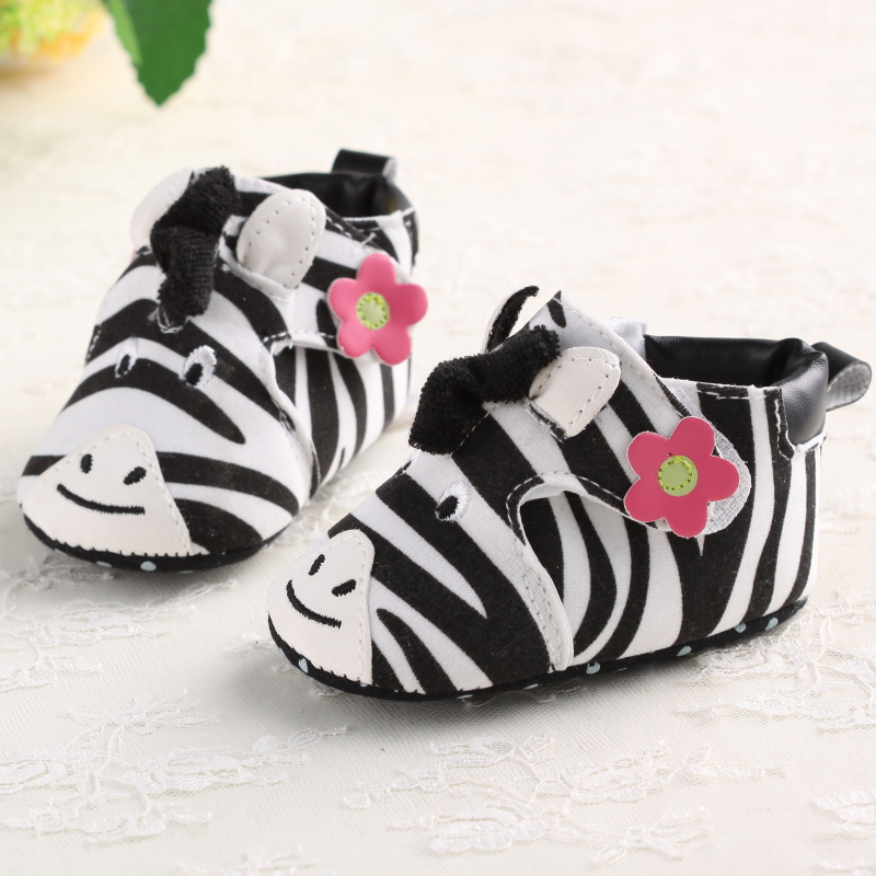 

Baby / Toddler Girl Floral Animal Print Stiped Casual Prewalker Shoes