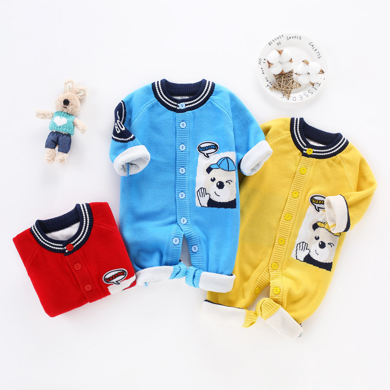 

Baby Panda Print Long-sleeve Jumpsuit