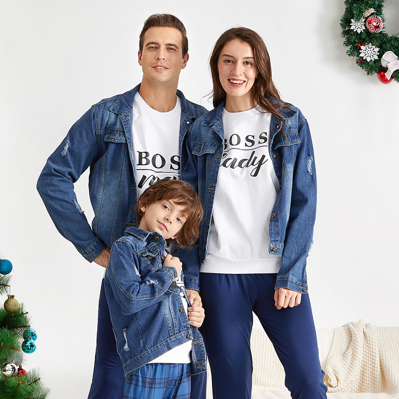 

Classic Family Matching Denim Jacket