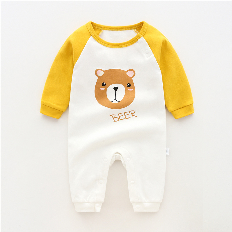 

Baby Boy / Girl Cute Bear Long-sleeve Jumpsuit