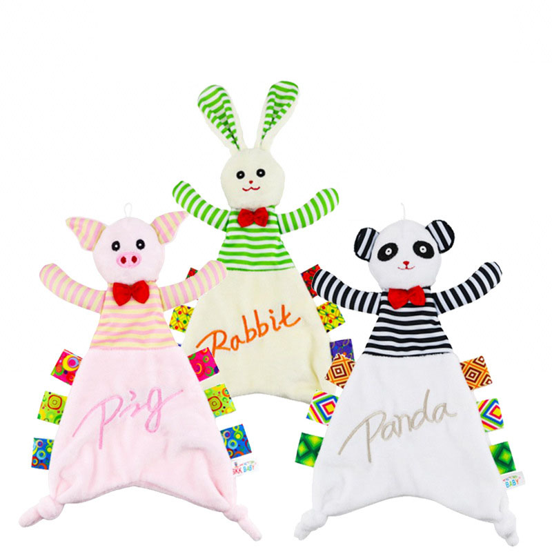 

Animal Design Baby Security Blanket
