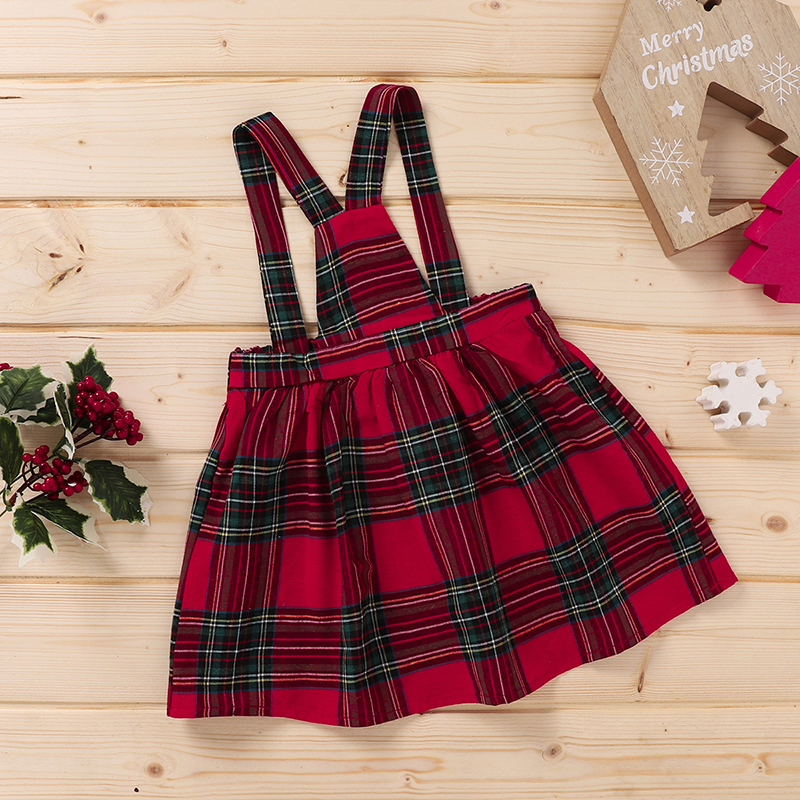 

Baby Girl Plaid casual Dress