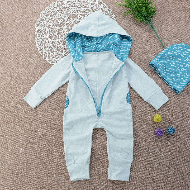 

Baby Zip-up Hooded Jumpsuit