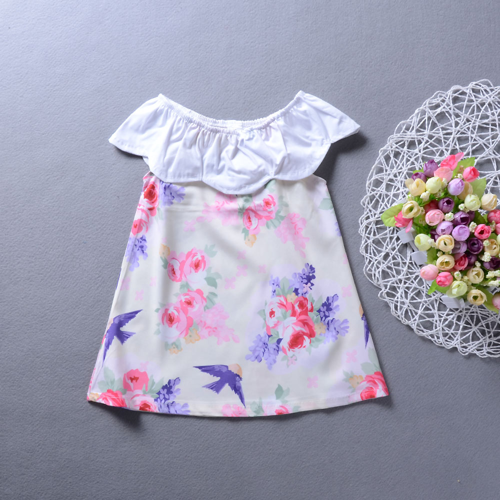 

Baby / Toddler Girl Flower Print Dress