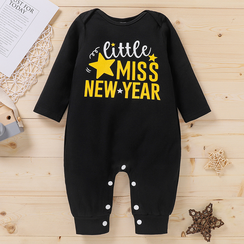 

Baby Letter LITTLE MISS NEW YEAR Jumpsuit