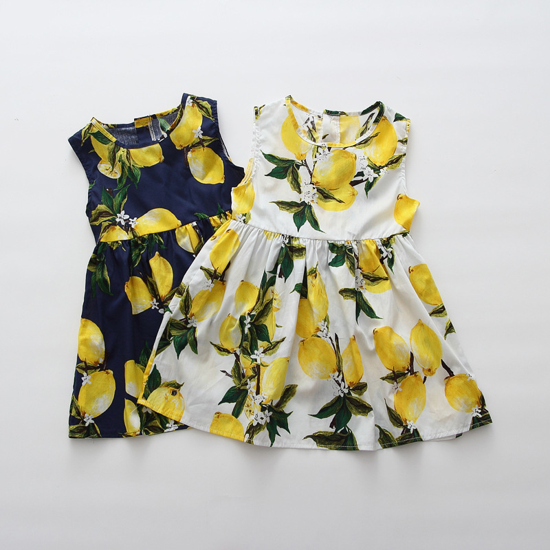 

Lemon print dress