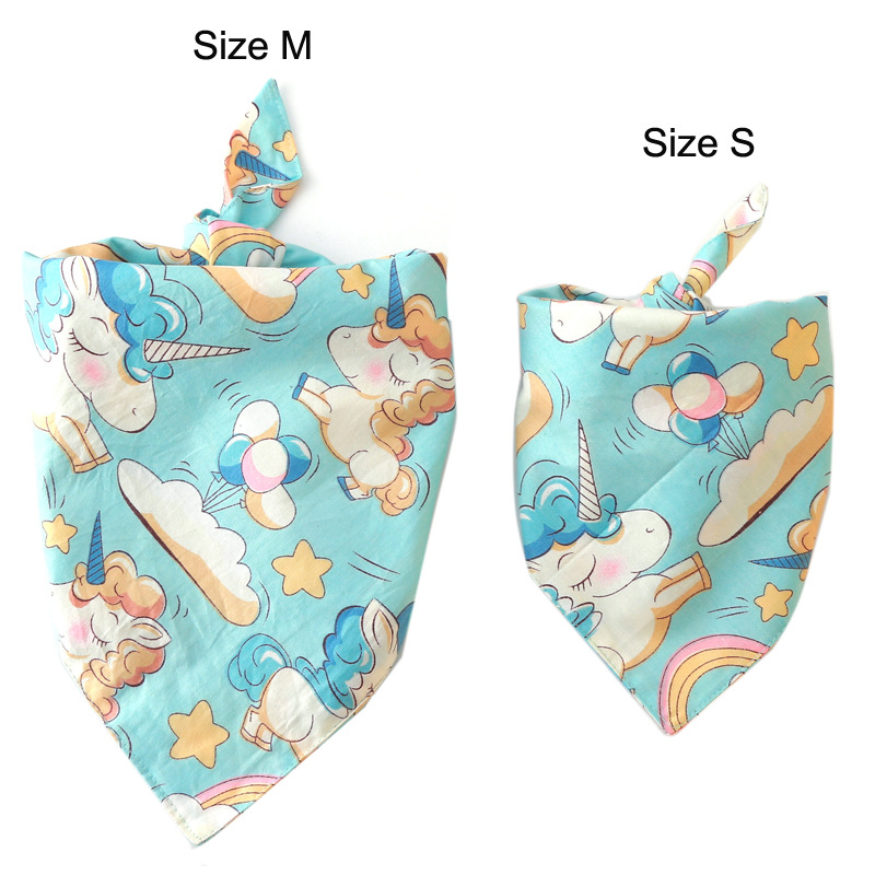 

Double Layer Cotton Cartoon Pet Saliva Towel