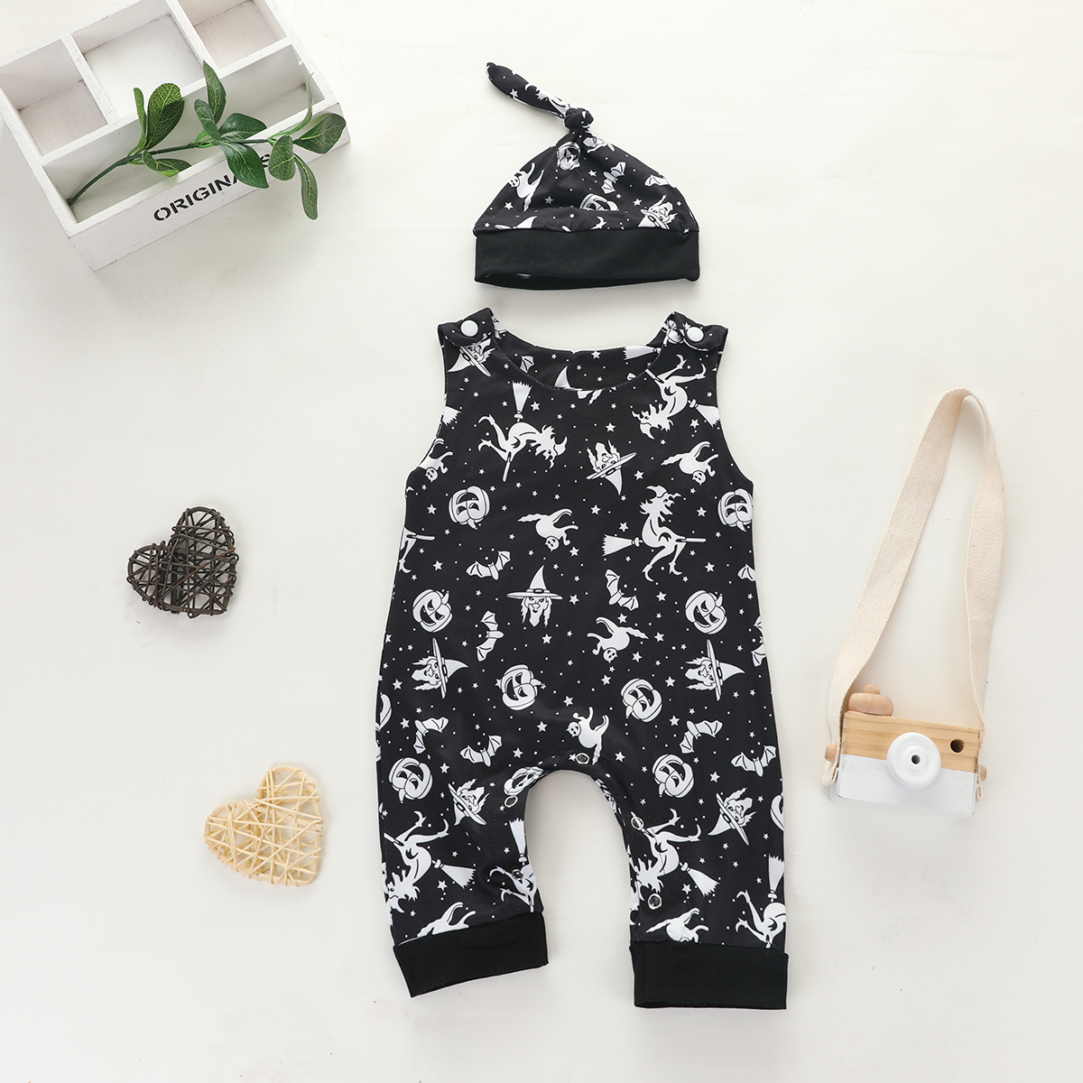 

Baby Unisex Halloween Jumpsuits
