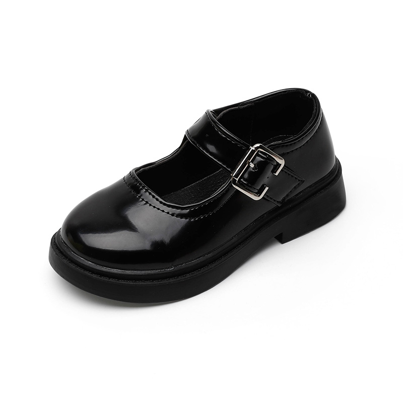 

Toddler / Kid Girl Solid Buckle School Vintage Shoe