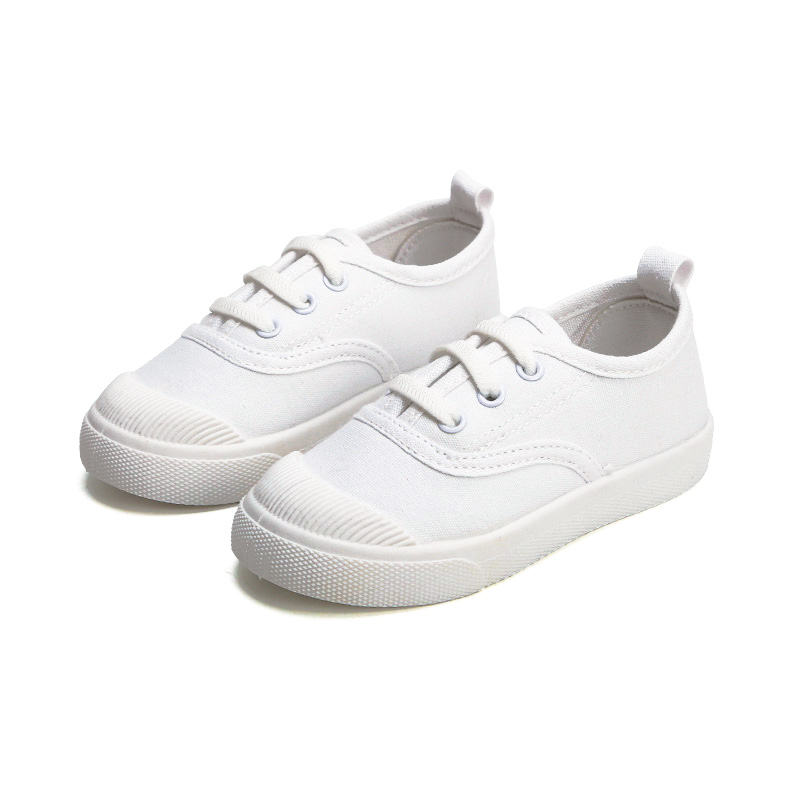 

Toddler / Kids Casual Solid Lace-up Canvas Shoes