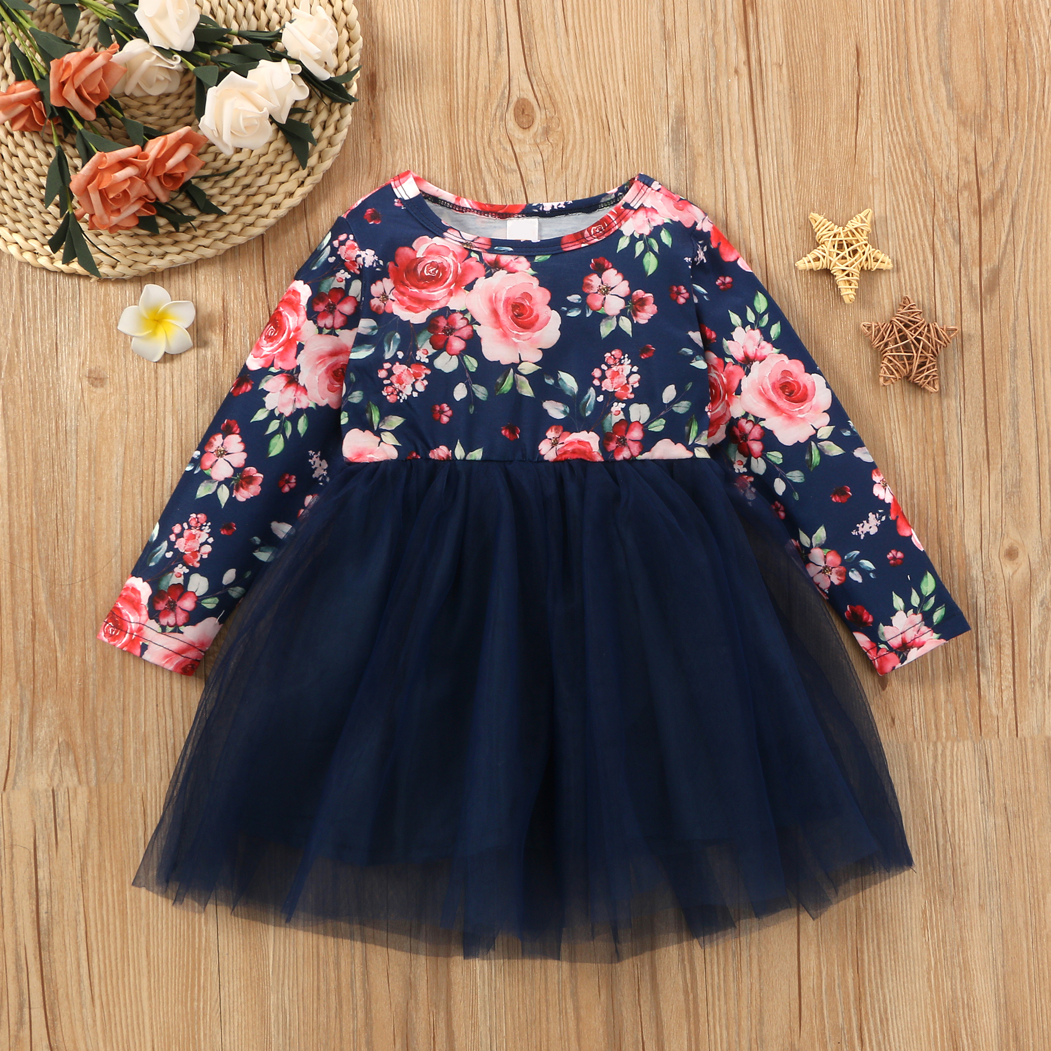 

Toddler Girl Floral Dress