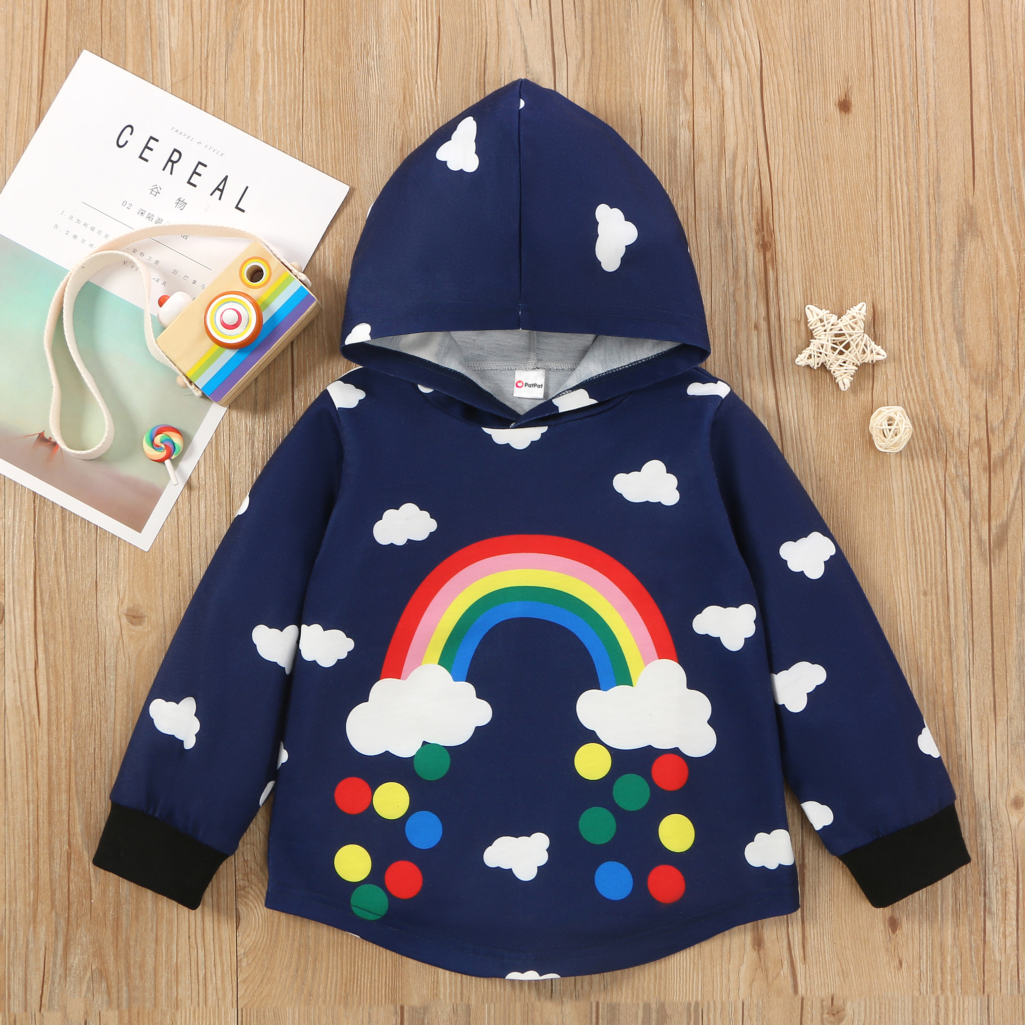 

Toddler Unisex Rainbow Hoodies