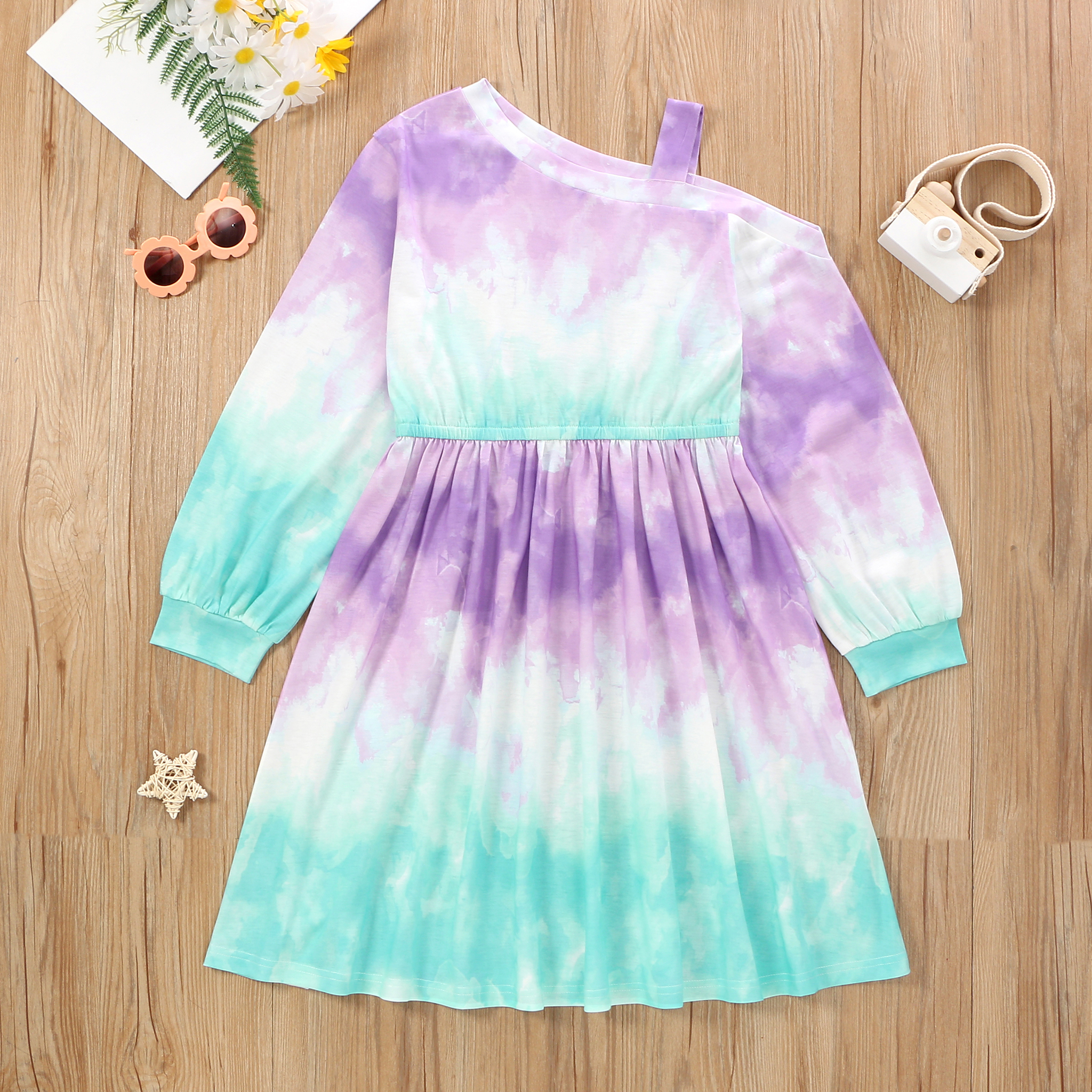 

Kid Girl Tie Dye Dress
