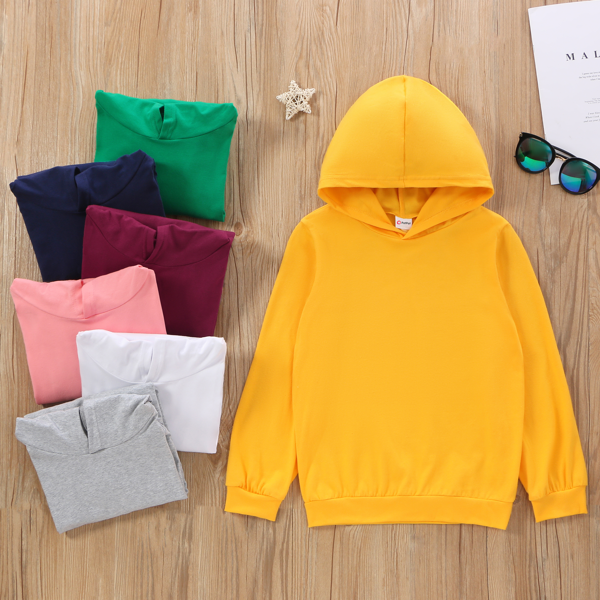 

Fashionable Kid Boy/Kid Girl Basic Hooded Sweatshirt