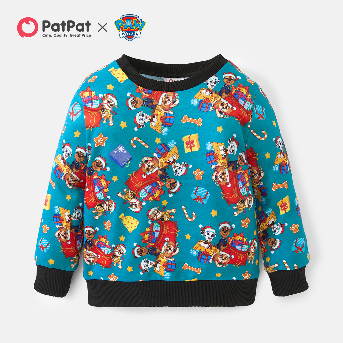 

PAW Patrol Toddler Boy Christmas Gift Allover Sweatshirt