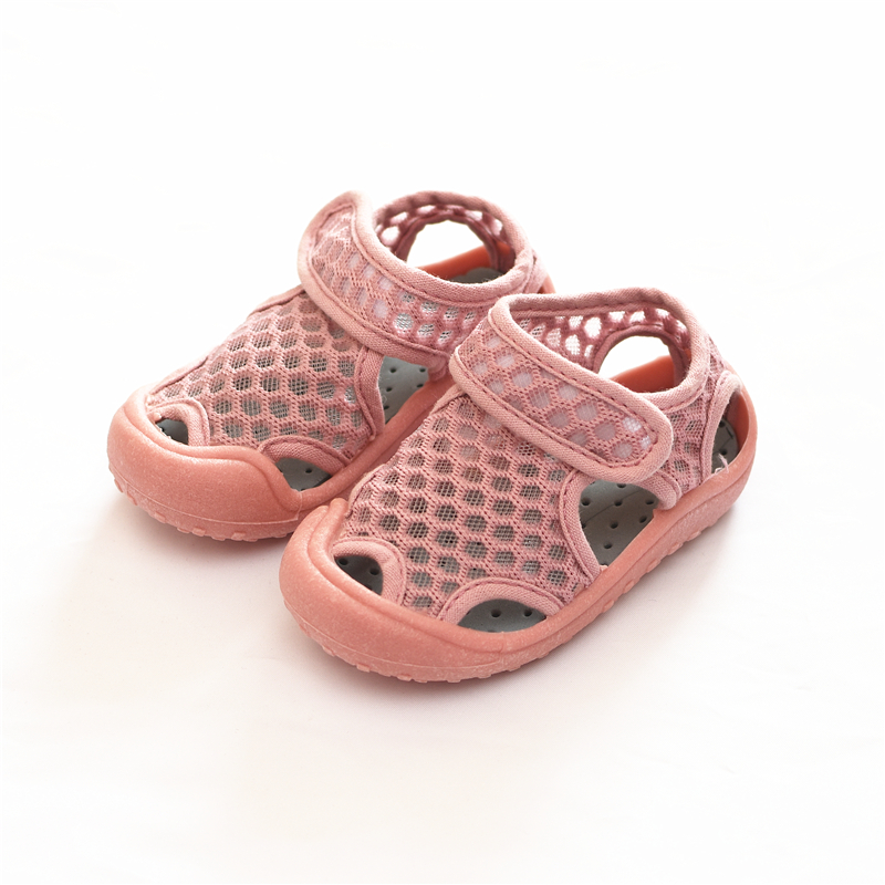 

Toddler / Kid Breathable Knitted Solid Beach Sandals