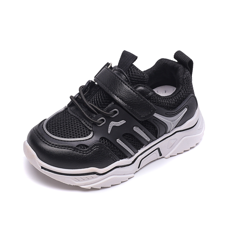 

Toddler / Kid Solid Lace-up Breathable Casual Sneaker