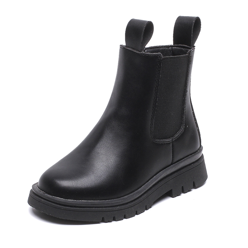 

Toddler / Kid Girl Solid Casual Middle-top Boots