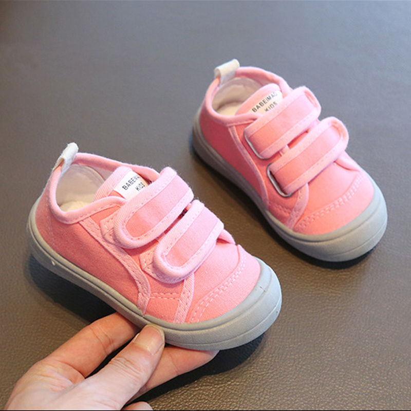 

Toddler / Kid Dual Velcro Canvas Shoes