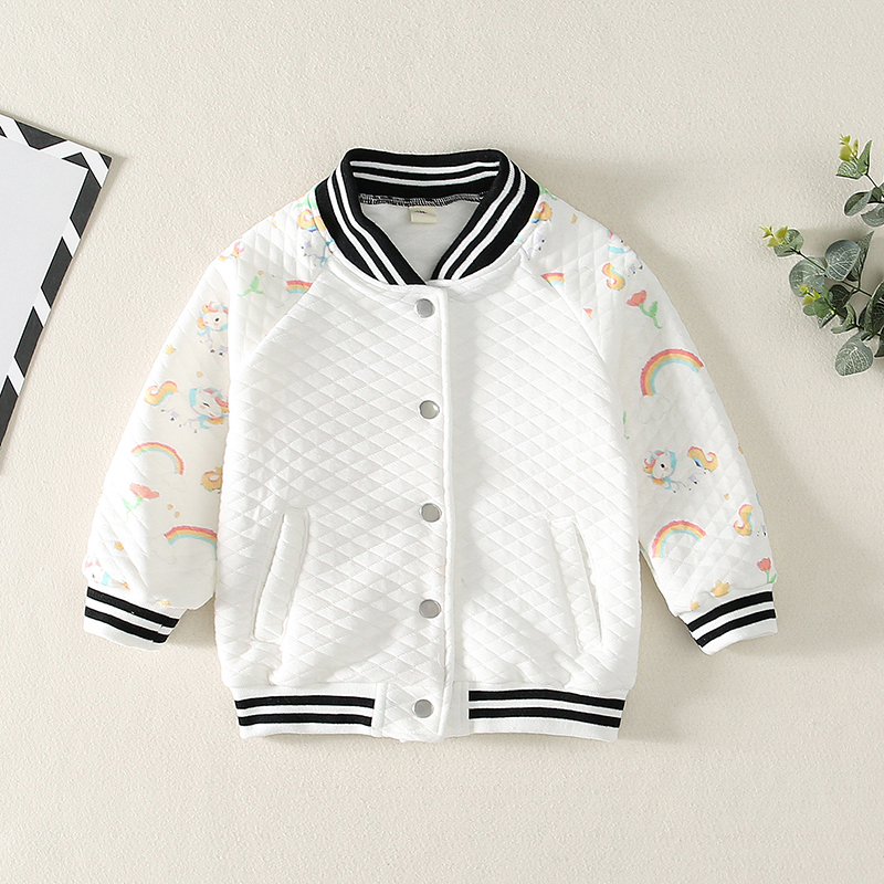 

Baby / Toddler Rainbow Striped Jacket