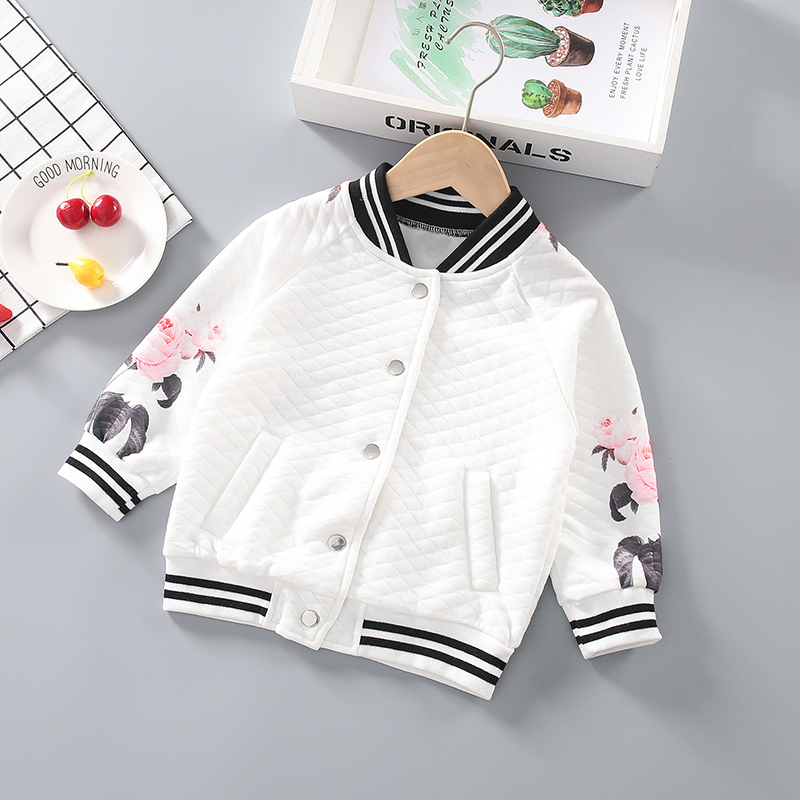

Baby / Toddler Striped Floral Jacket