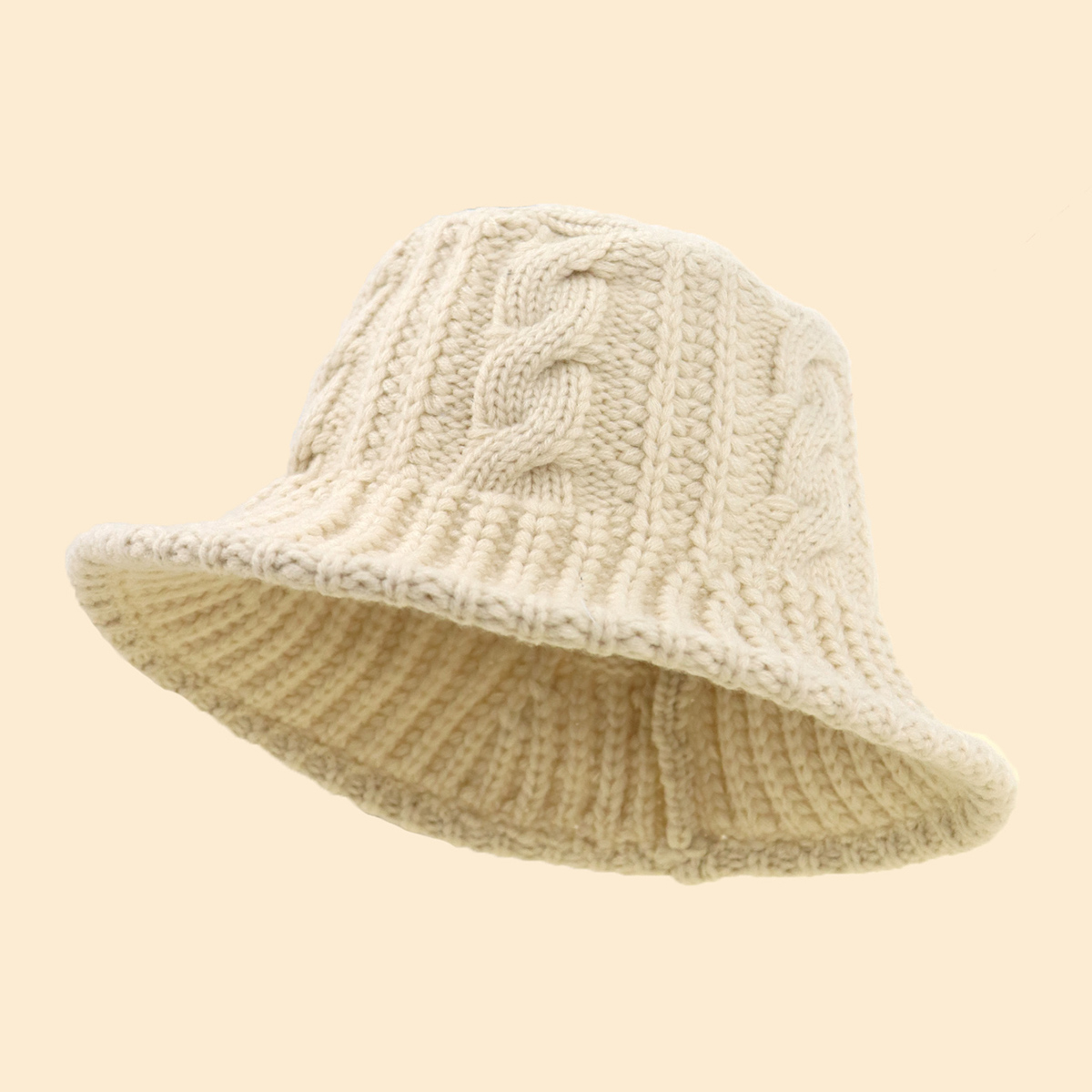 

Toddler / Kid Solid Knitted Bucket Hat