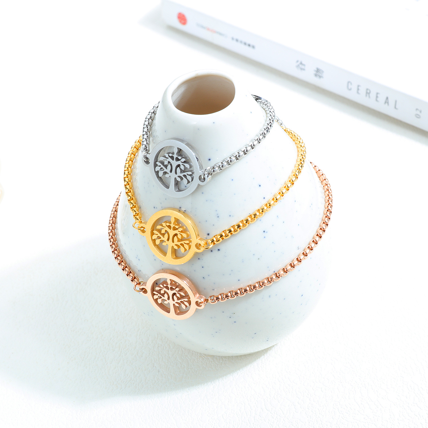 

Adjustable Skeleton Life Tree Bracelets