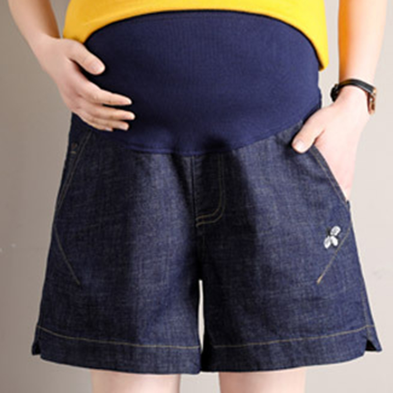 

Pretty Maternity Denim Shorts