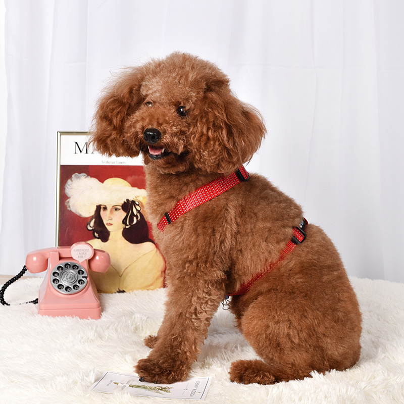 

Pet vest chest strap