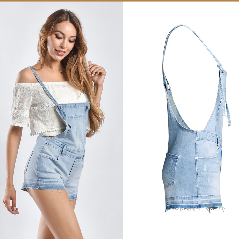 

Beautiful Highwaist Light Blue Jumpsuit