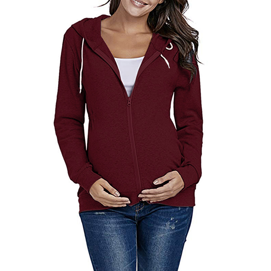 

Maternity Plain Coat