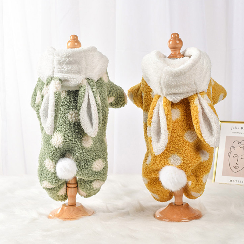 

Pet Warm Clothing Hooded Rabbit Ear Style