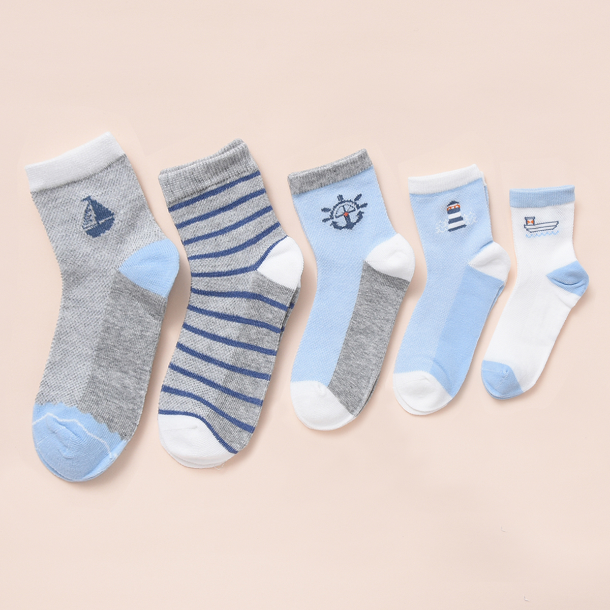 

5-pack Baby / Toddler / Kid Knitted Socks