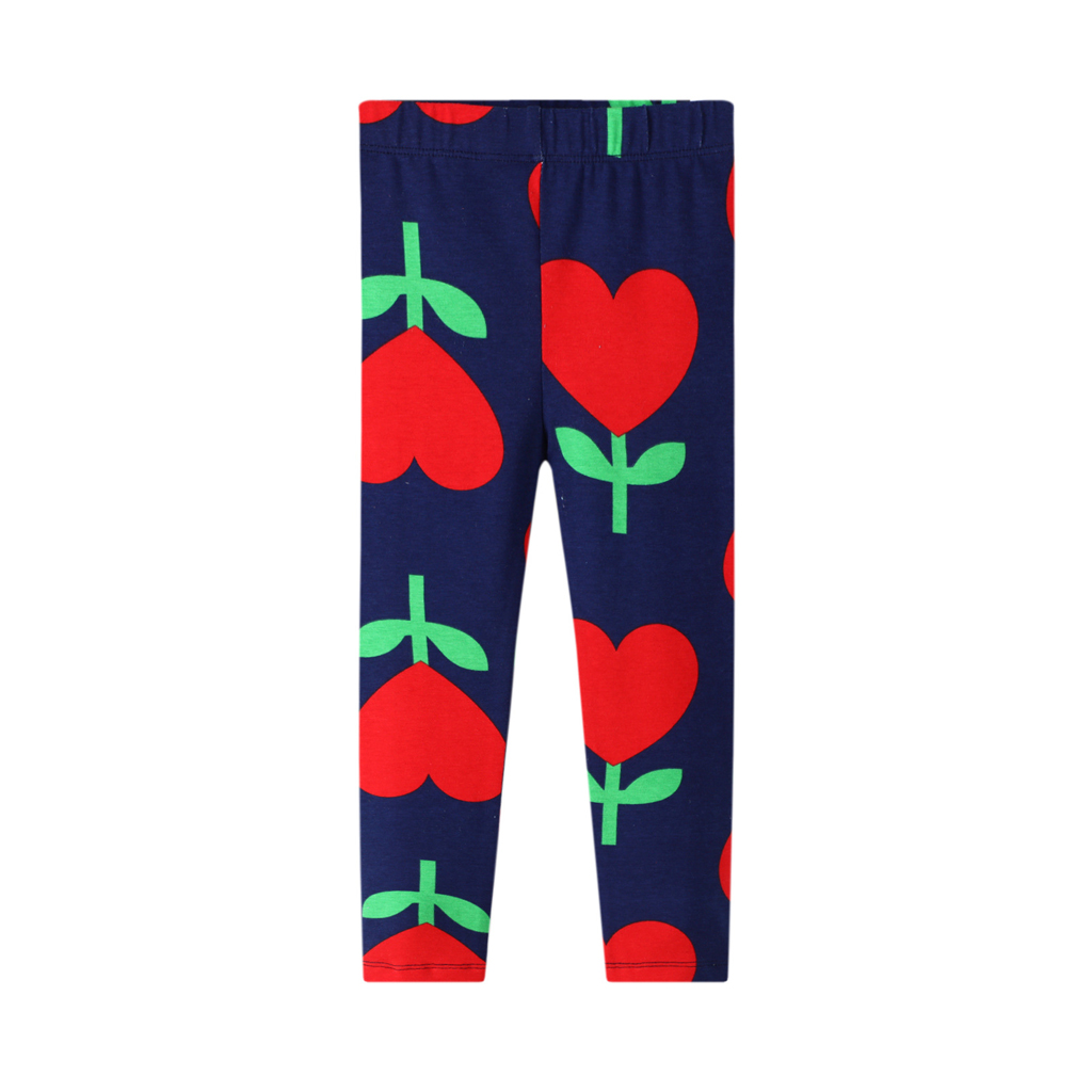 

Trendy Flower Allover Print Leggings