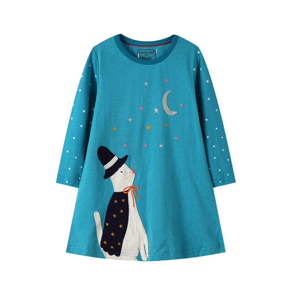 

Baby / Toddler Cartoon Stars Long-sleeve Dress