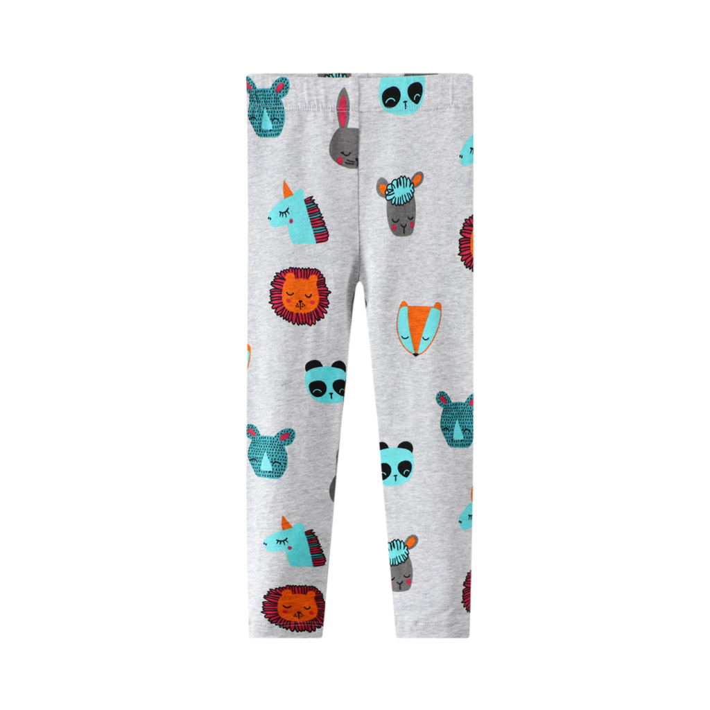 

Fashionable Girls Animal Allover Print Leggings