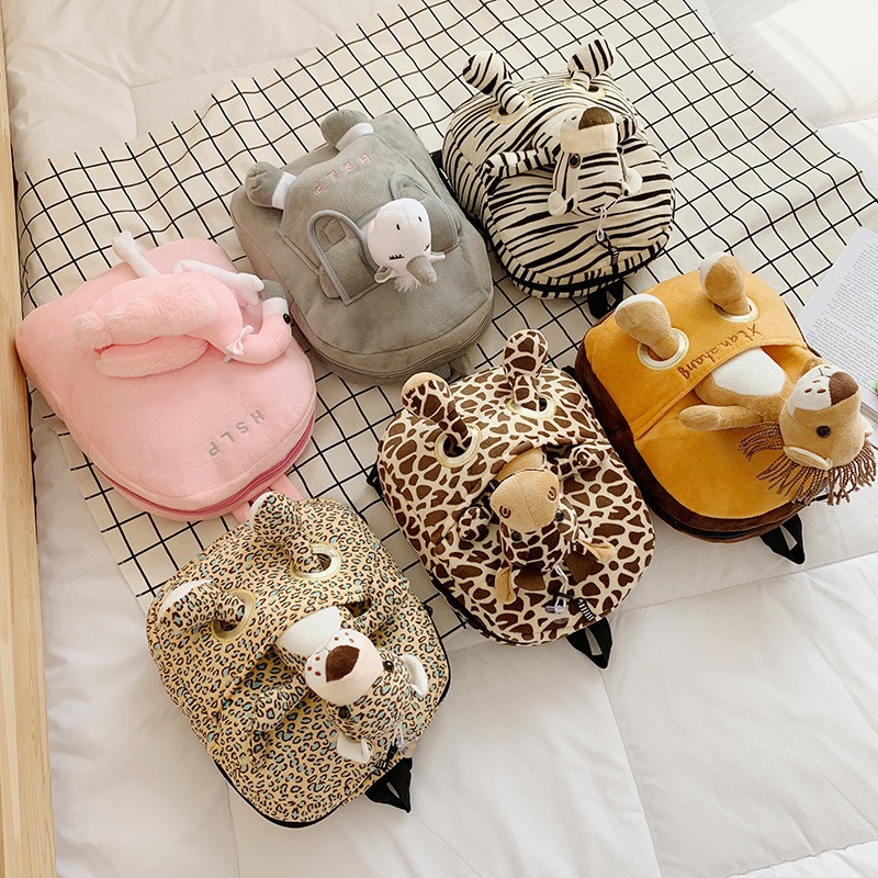 

Baby / Toddler Animal Doll Backpack