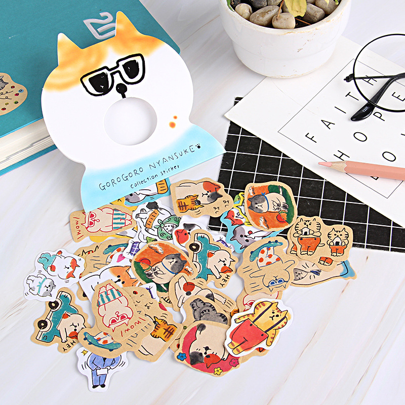 

Cute Cat Mini DIY Stickers (30 pcs)