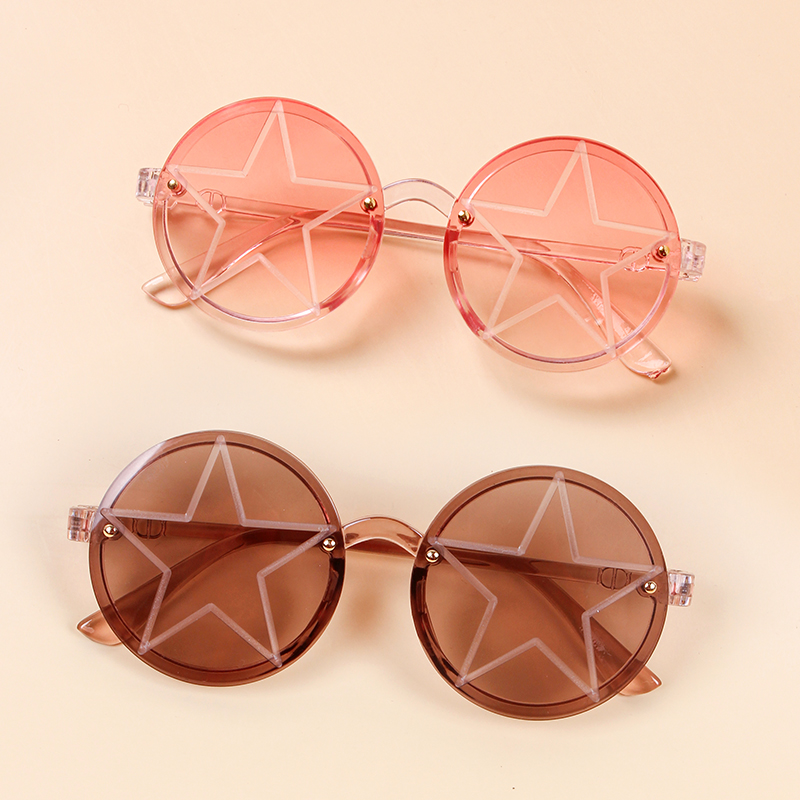 

Kids Candy Color Stars Decorative Glasses