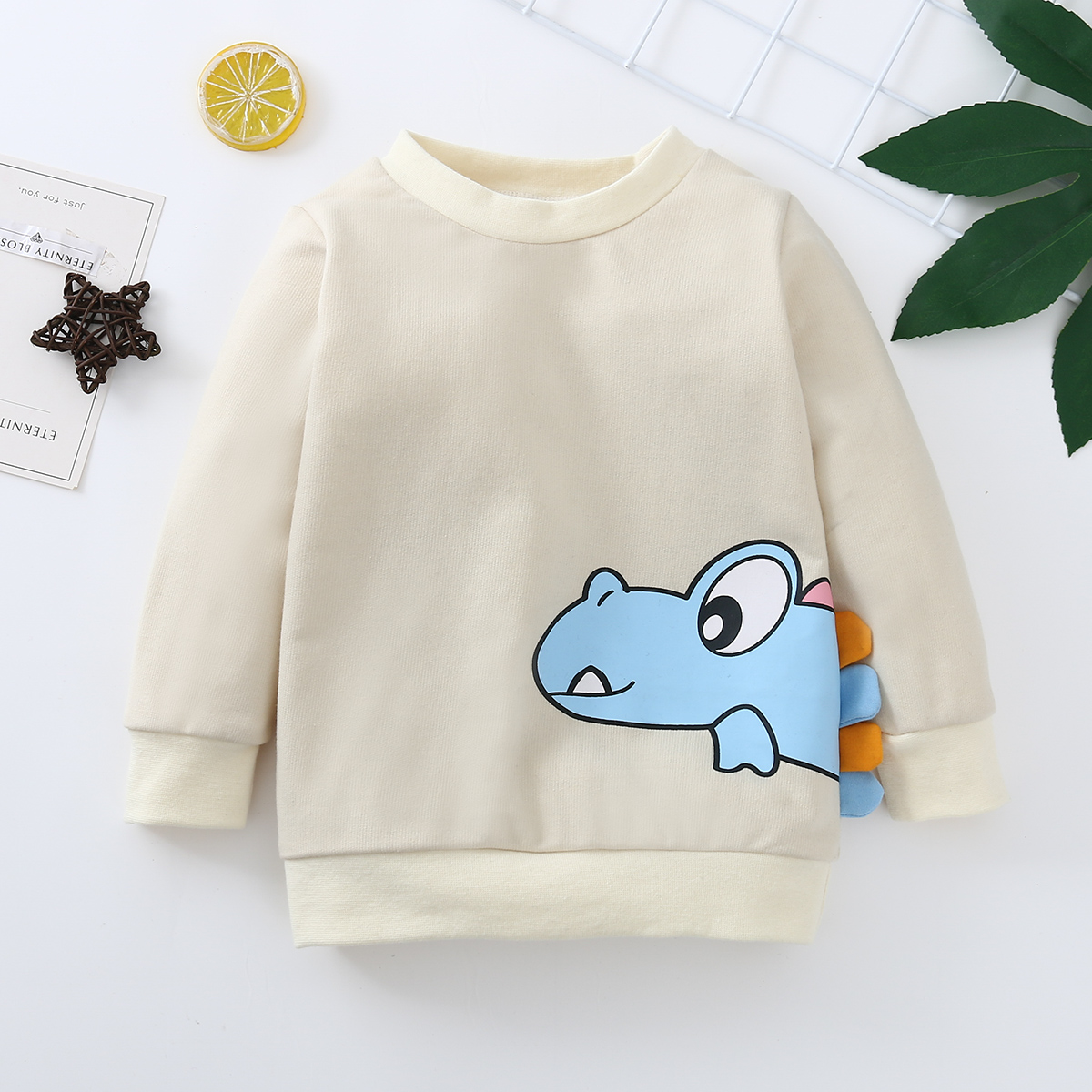 

Baby Girl casual Animal & Dinosaur Pullovers Cotton Fashion Long Sleeve Infant Clothing Outfits