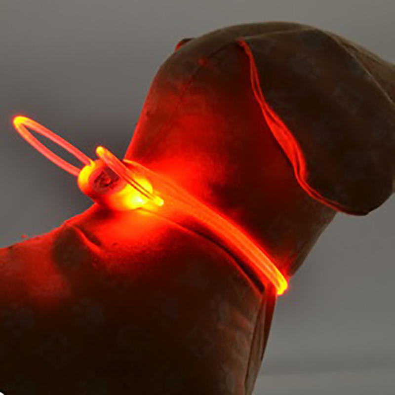 

Adjustable LED dog collar