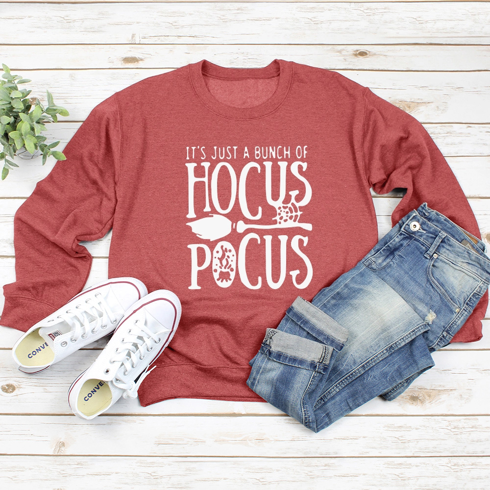 

Halloween Round collar Letter Litooffset print long sleeve normal Pullover