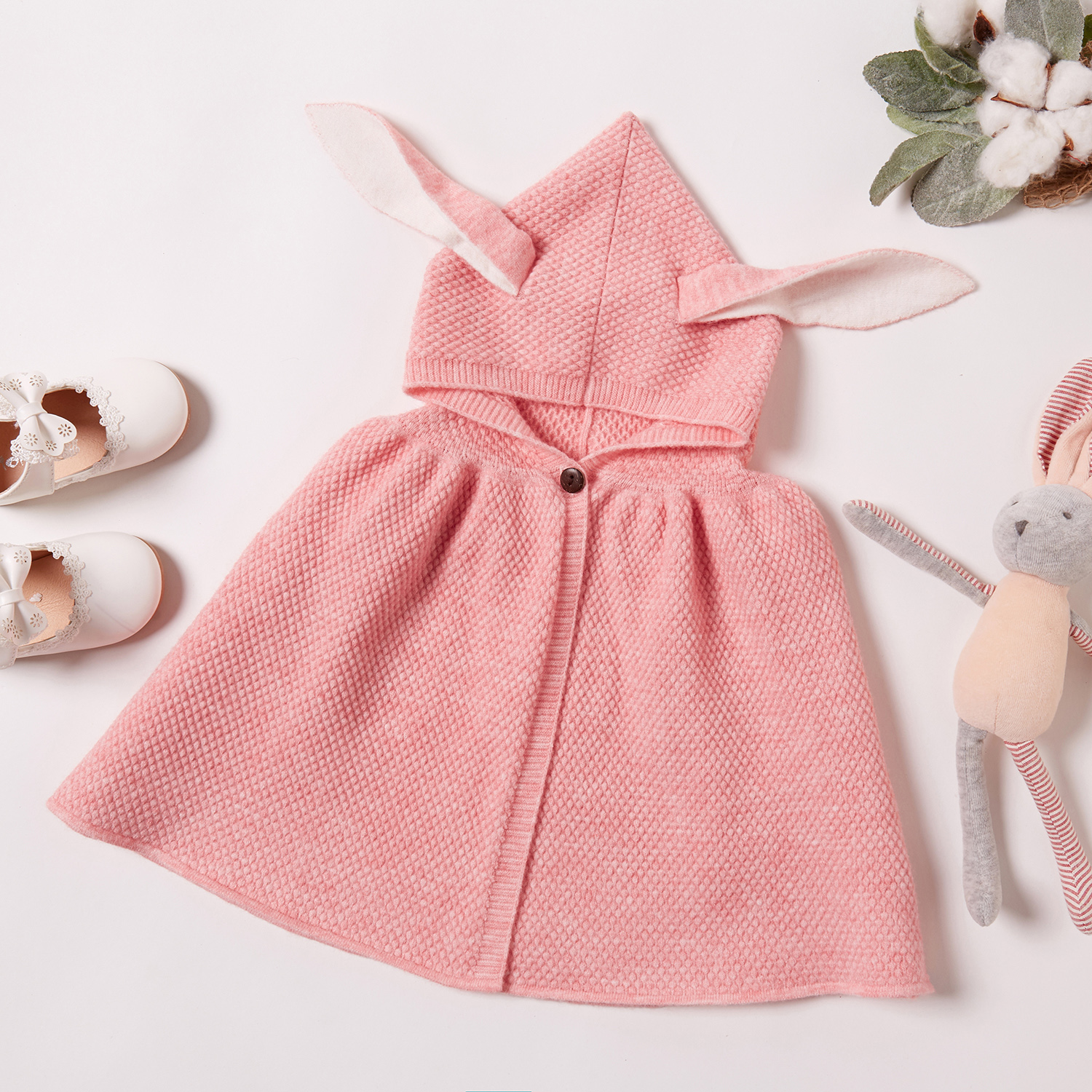 

Baby Girl Sweet Animal & Rabbit Coat & Jacket